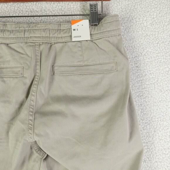 DUER Joggers Womens Small Green Live Lite Tapered Drawstring Pockets Cotton - Picture 5 of 13